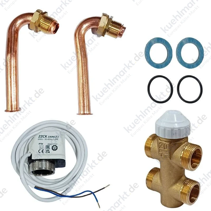 Clivet 3V2X 4-Wege-Ventilsatz ON/OFF für Gebläsekonvektoren 87022212
