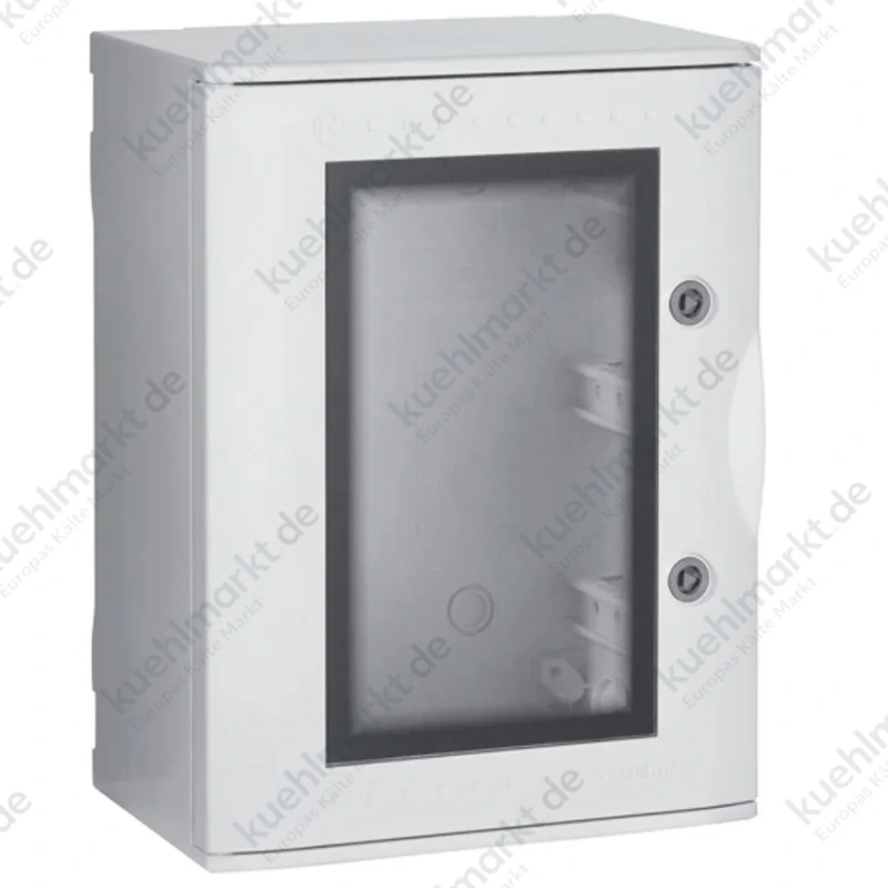 Bocchiotti Bullaugenschrank aus Glasfaserkunststoff 36 Module grau IP66 B04622