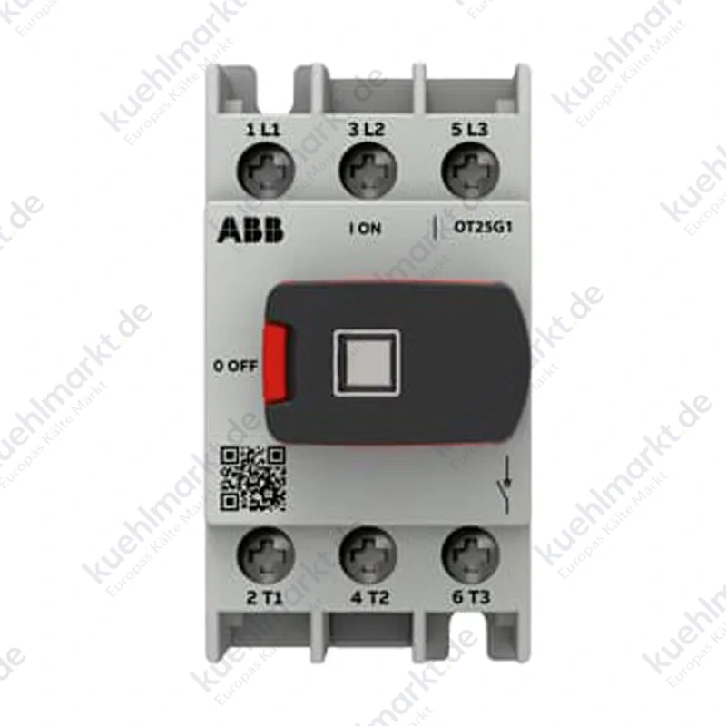 Abb Trennschalter OT25G1-3BS 25A 3-polig IEC Rahmen G1 OT25G1-3BS