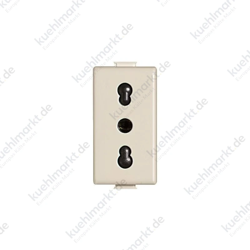 Bticino Matix Standard Steckdose TT Elfenbeinfarbe 10/16A A5180
