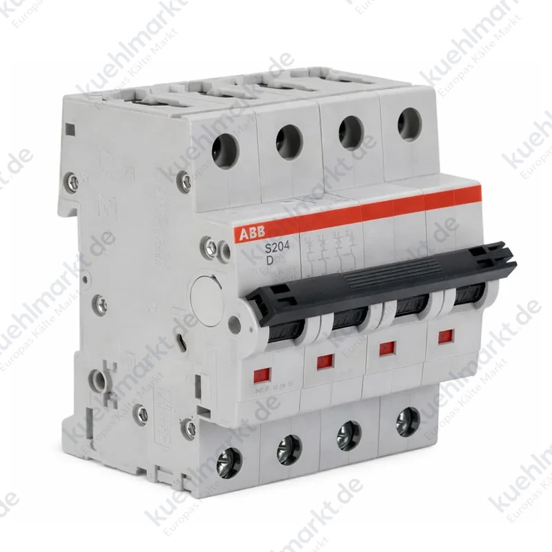 Abb LS-Schalter S204-D20 20A 4P 6KA Charakteristik D S531238