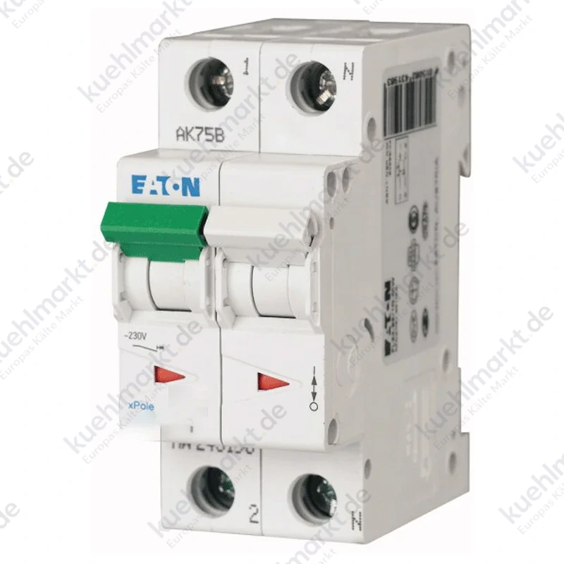 Eaton LS-Schalter 6A 1P+N 4,5 KA 2 Module 243224
