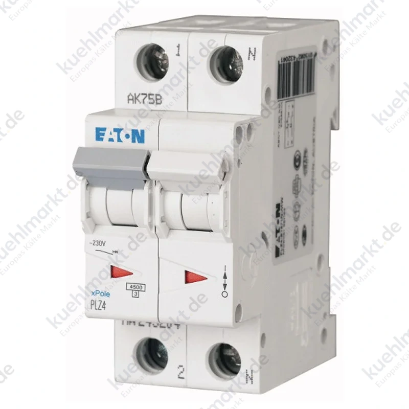 Eaton Leitungsschutzschalter 16A 1P+N 4,5 KA 2 Module 243230