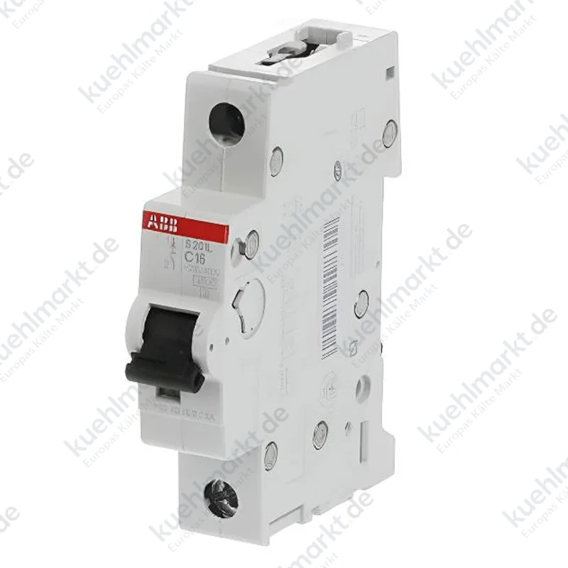 Abb LS-Schalter S201L 1P 16A 4,5kA Charakteristik C 1M S598309