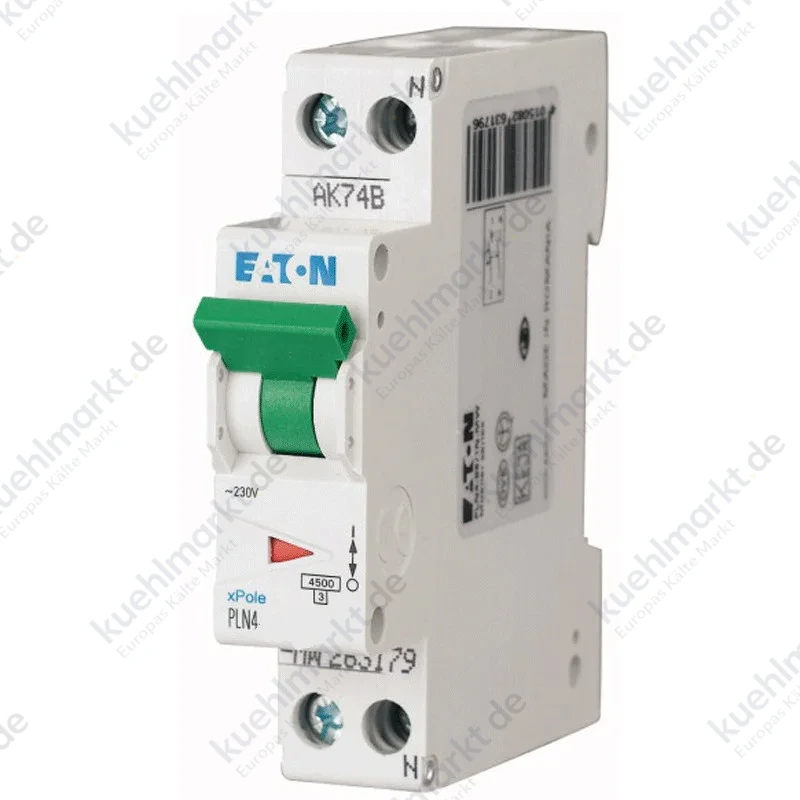 Eaton Leitungsschutzschalter 6A 1P+N 4,5 KA 1 Modul 263189