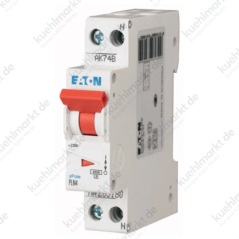 Eaton Leitungsschutzschalter 10A 1P+N 4,5 KA 1 Modul 263190