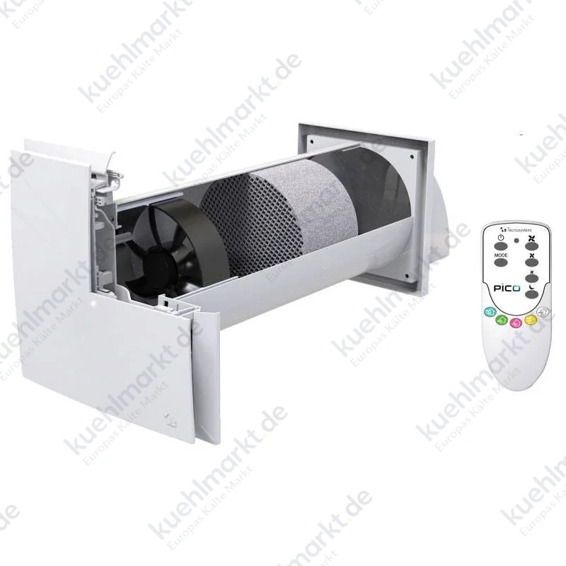 Tecnosystemi Pico Pro 45 Lüfter mit Wärmerückgewinnung ACD100057