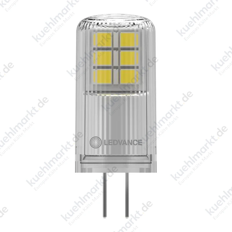 Ledvance Osram LED-Glühbirne mit Doppelstecker 2,6W Sockel G4 2700K PPIN28827CG41