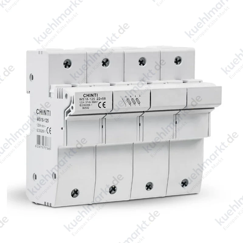 Chint Sicherungshalter WSB18-125 125A 3P+N 8 Module 80542
