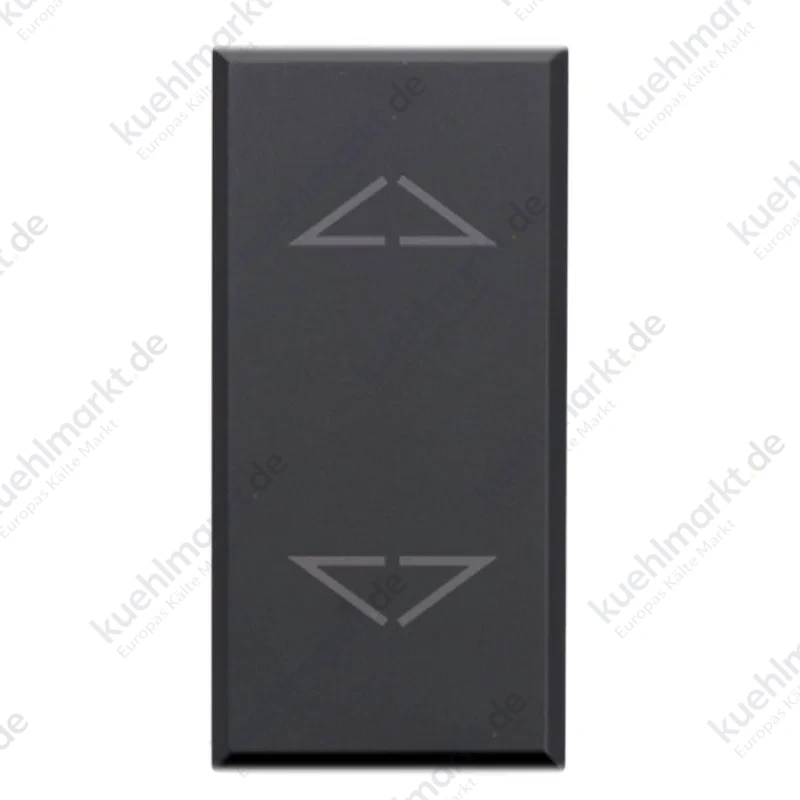 Ave Kipp-Drucktastenschalter Sistema 44 grau Tekla 3 Positionen 1P 10A 445053BS