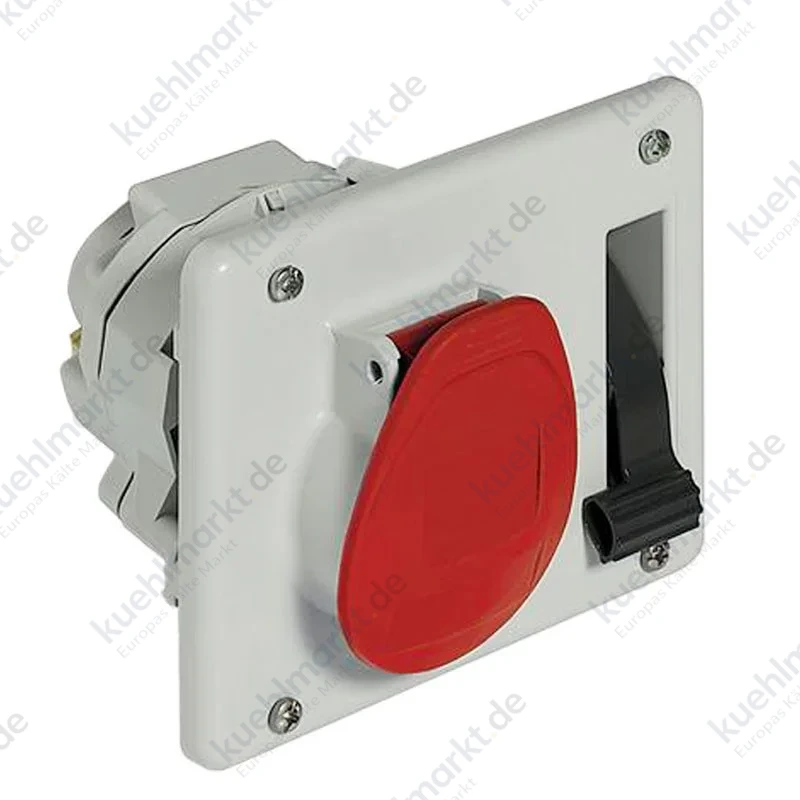 Verriegelte Steckdose Legrand Tempra Schalttafeleinbau 3P+N+E 3X16A+NT 057302