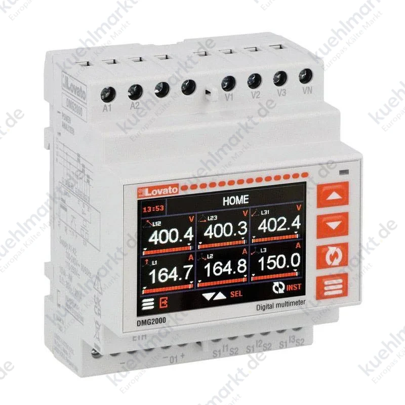 Lovato Modularer Multimeter mit Farbdisplay DMG2000