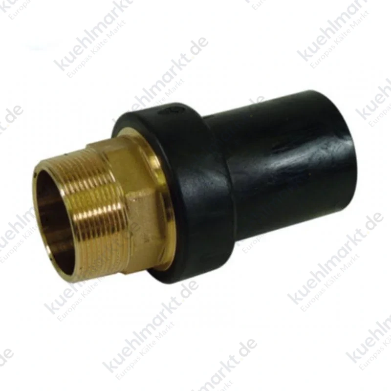 Übergangsfitting Nupi Male D 32 x 1 Zoll PE und Messing 12ERFM321