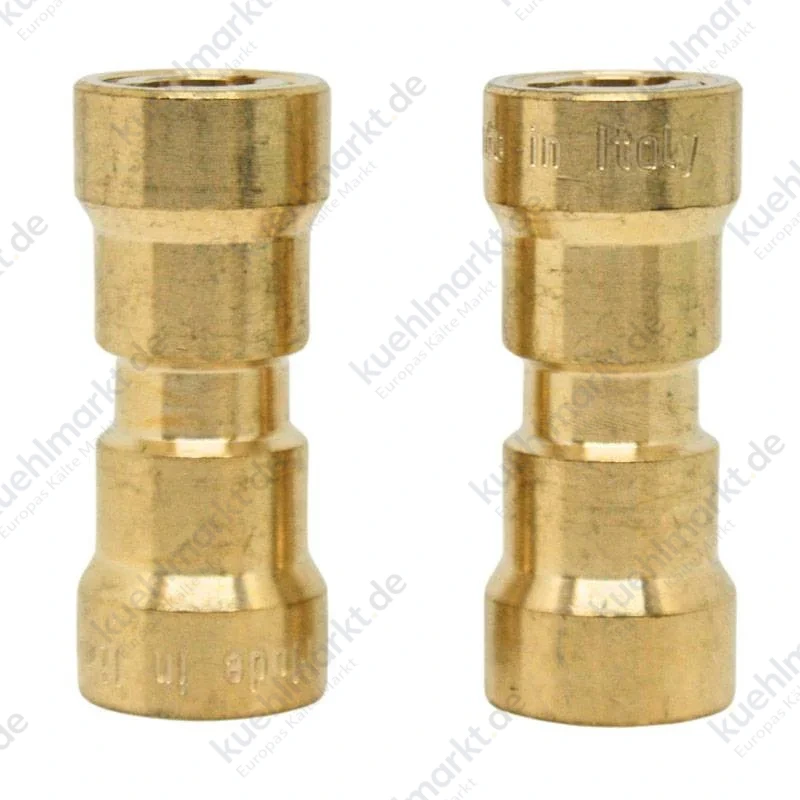 Wigam selbstsichernde hermetische Verschraubungen für 1/4 x 1/4 Rohre 2St. 05068001
