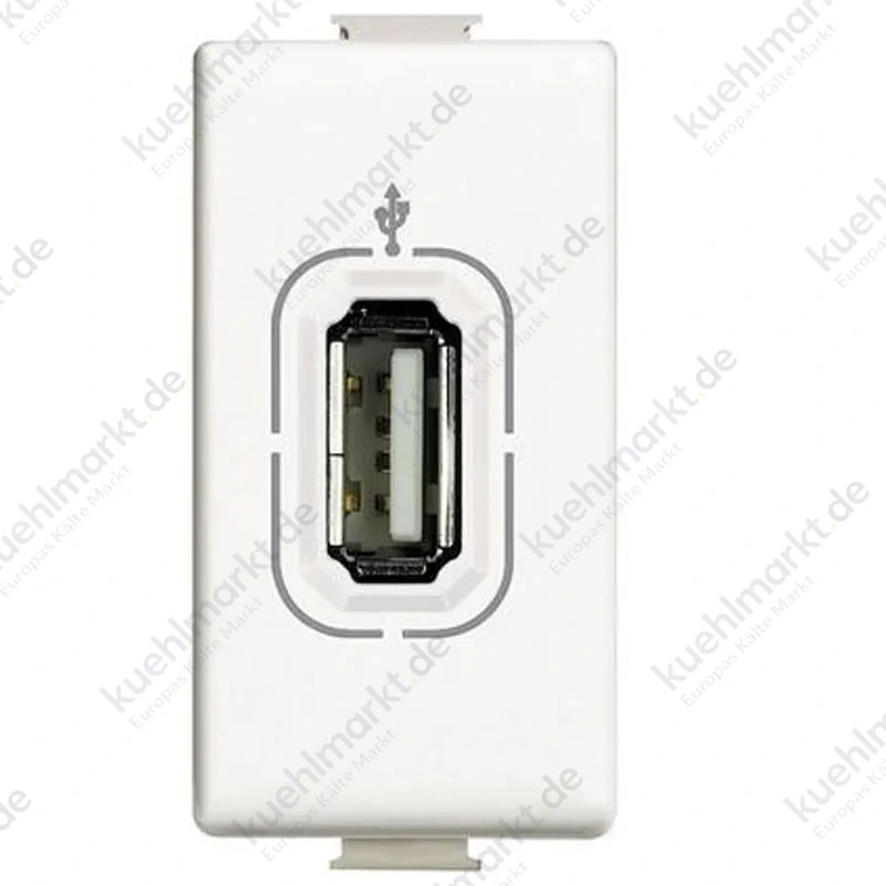 Bticino Matix USB-Steckdose weiß Serie AM4285