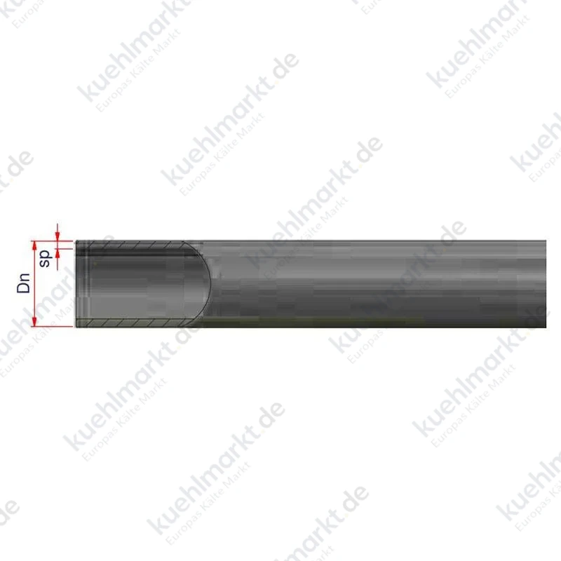 Nupi PE100 Polyethylen-Rohr 40 mm Durchmesser 1 1/4 PN16 100 m 12TNAD04016