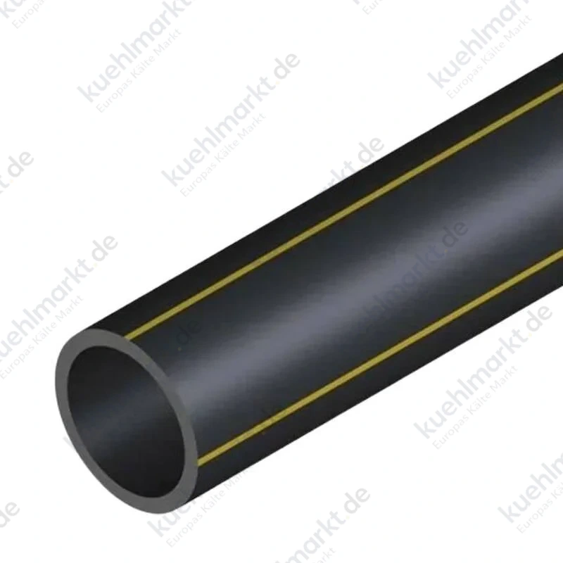 Nupi PE80 Polyethylen-Rohr für Gas D 20 mm 1/2 PN5 100 m 12TS520