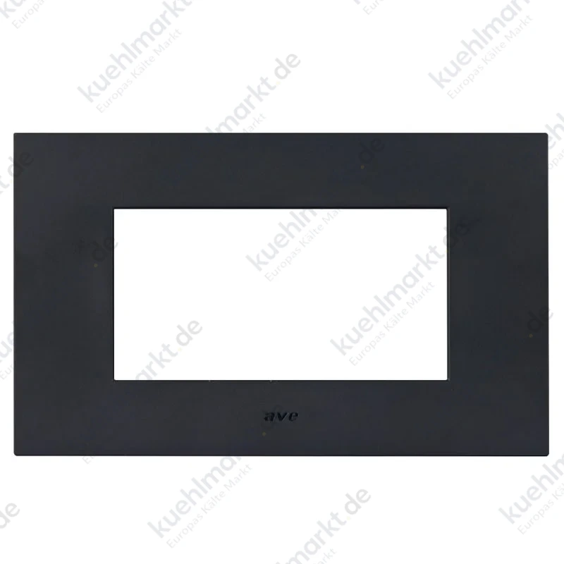 Ave Sistema 44 Abdeckrahmen Smart Easy Technopolymer 4 Module grau Teklas 44PSME4GTK