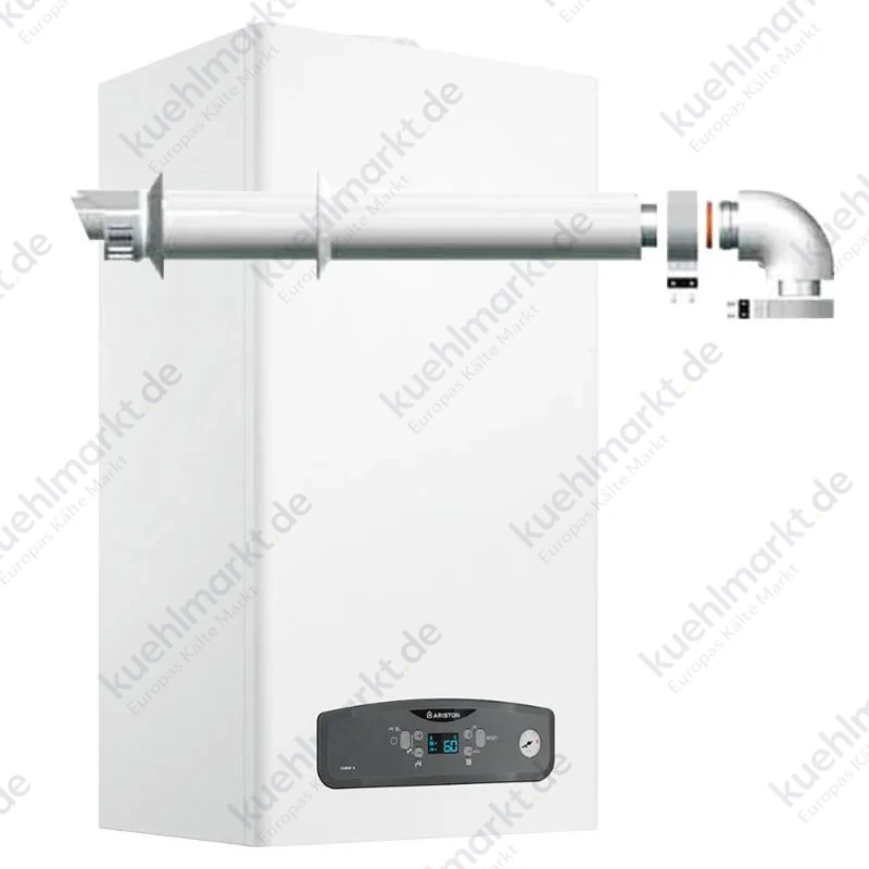 Ariston CARES S 24kW Brennwertkessel mit Abgassatz 3301637