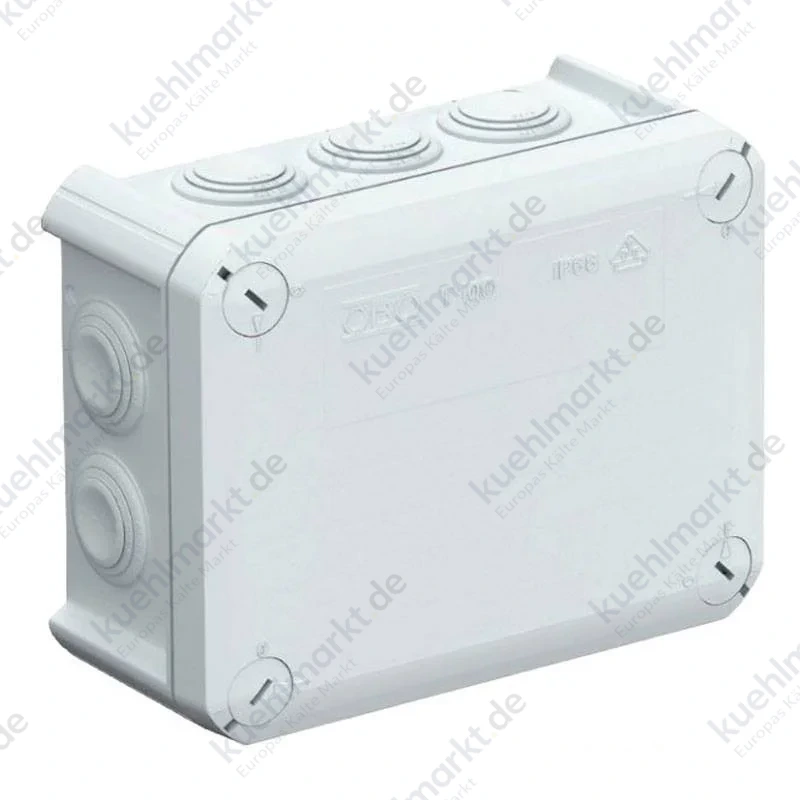 Obo T100 Abzweigdose für den Außenbereich IP66 150x116x67 mm grau 2007077