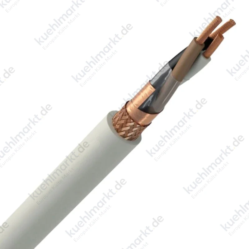 Fror geschirmtes feuerfestes Kabel FROHH2R 4X0,75 qmm