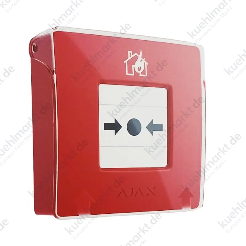 Ajax ManualCallPoint Jeweller roter Funk-Feuertaster