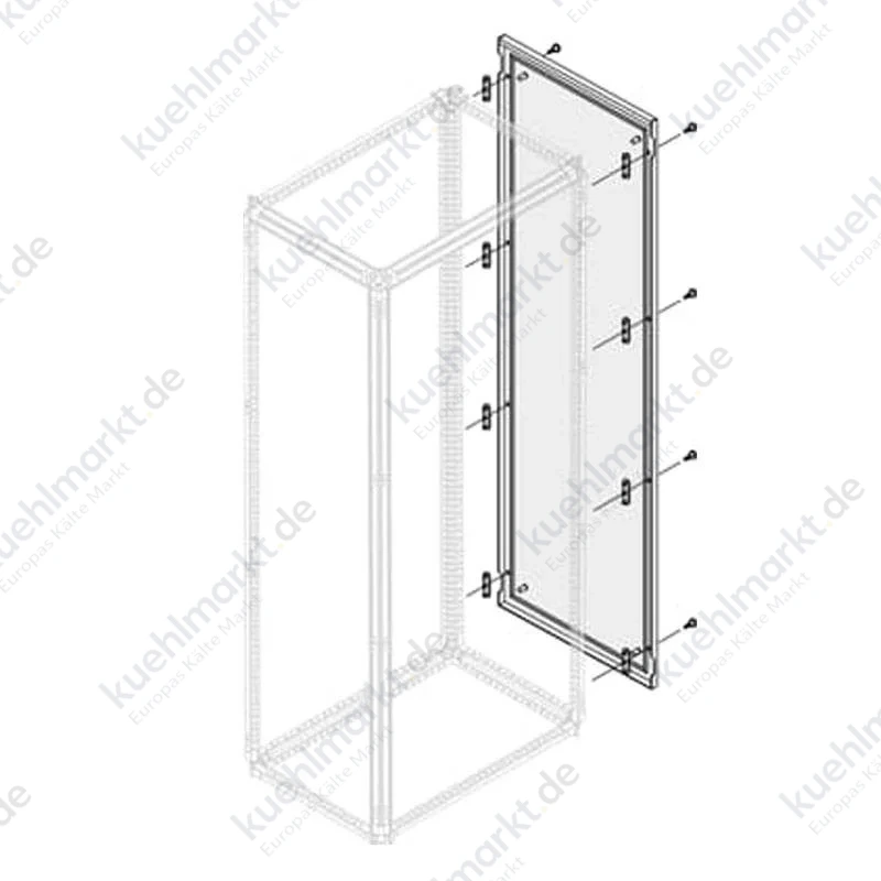 Abb Stahl Zugstangen für Webschäfte 6 Stück 75x100mm PTRA0100