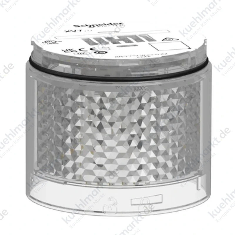 Schneider Leuchtelement D70mm 24V AC/DC LED weiß XVB7C27