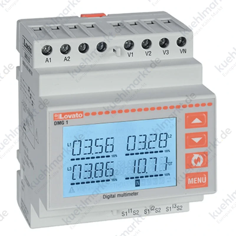 Lovato Modulares LCD-Multimeter 100-240VAC 115-250VDC DMG100