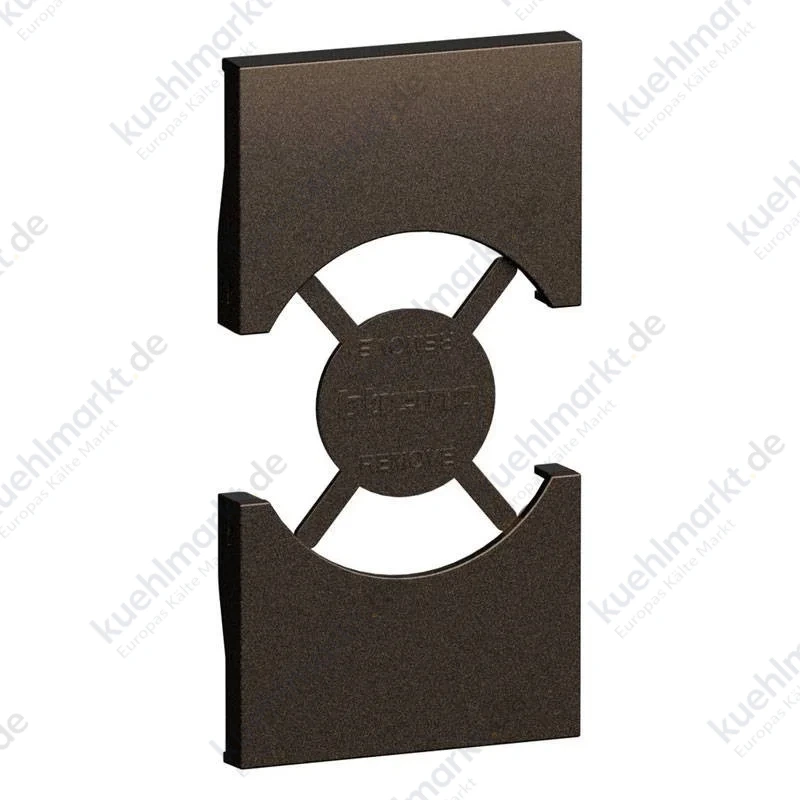 Cover Schuko-Steckdose Italien/Deutschland P40 Bticino Living Now 2 Module Bronze KB03