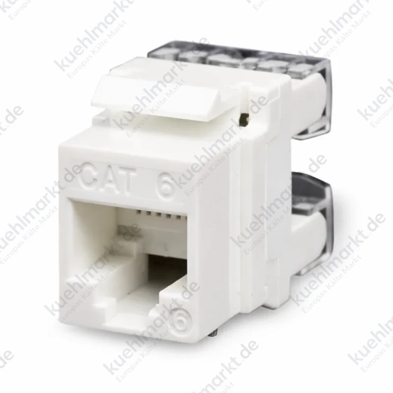 4Power RJ45 Buchse Keystone UTP CAT6 weiß KK06XUTPWP