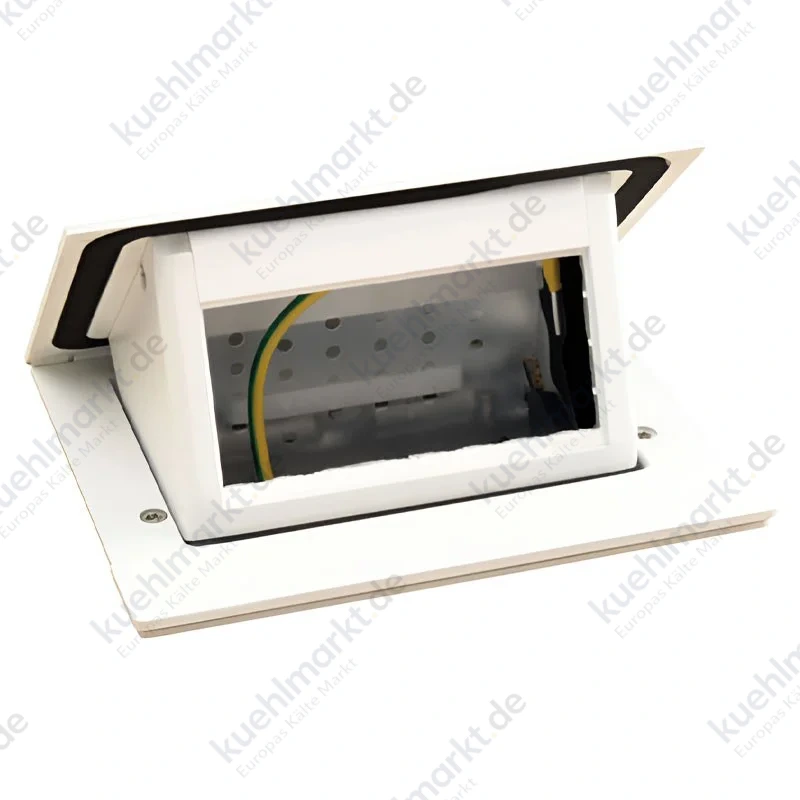 Bticino MatixGO Incara Leere Pop-up Tischanschlussdose 4 Module weiß 150440NW