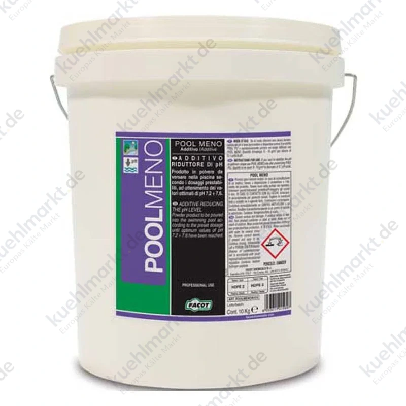 Facot pH-Meno-Additiv für Schwimmbäder 10 kg POOLMENOK010