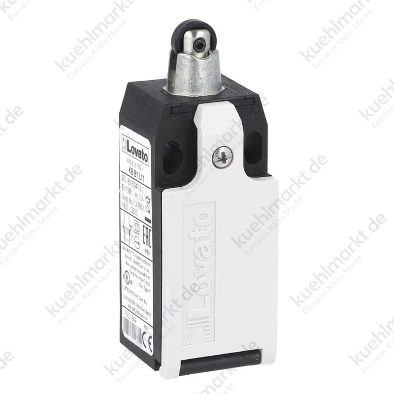 Lovato K-Serien-Stangenendschalter mit Rollenkontakten 1NO+1NC KBB1S11