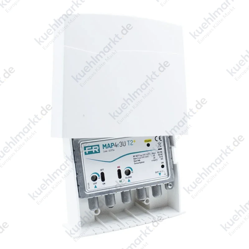 Fracarro Mastverstärker 2 Eingangsbänder III+DAB,UHF 22/42db 223754