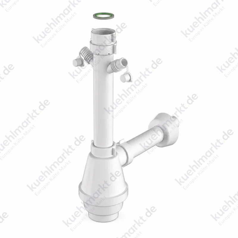 Bonomini Siphon für Waschbecken 1 Weg 1 1/2 - 1 1/4 Zoll 1331KP99B0