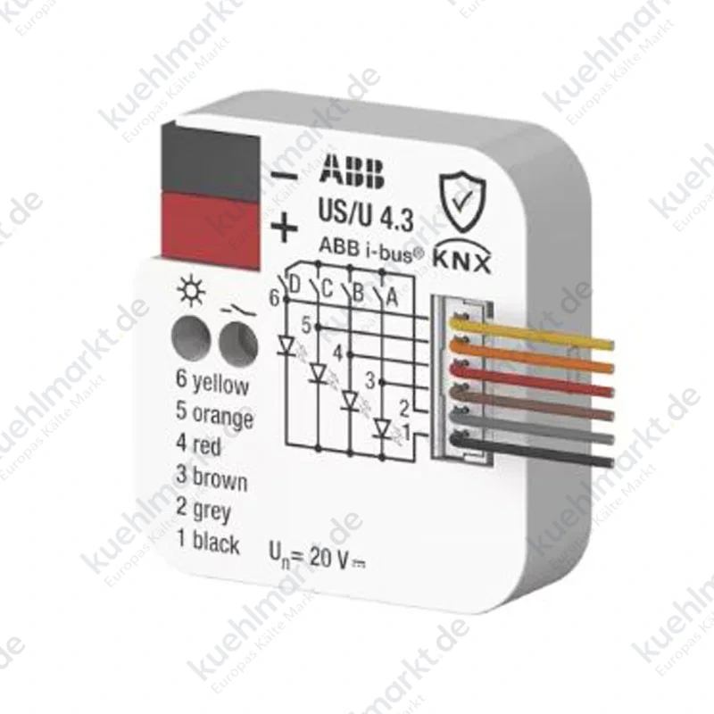 Abb Universalschnittstelle US/U 4.3 KNX mit vier Kanälen 2CDG110309R0011