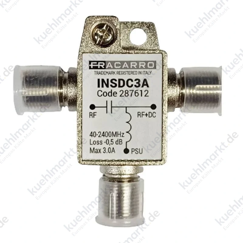 Fracarro Einschalter mit F-Buchse Strom 3A 287612