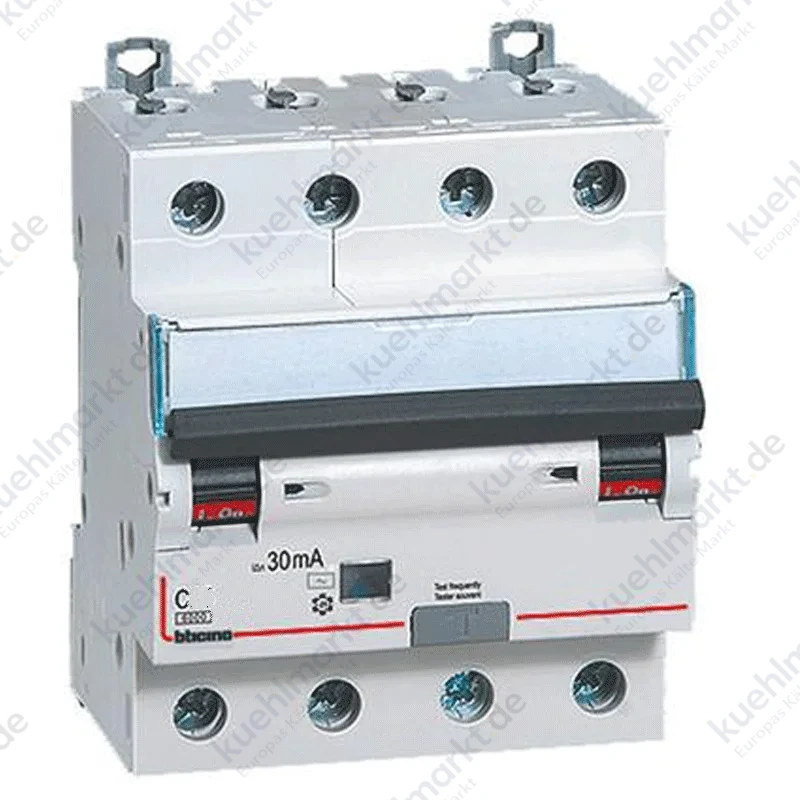 Bticino FI/LS-Schalter 4P 16A 30mA Typ A 6kA 4 Module GN8843A16