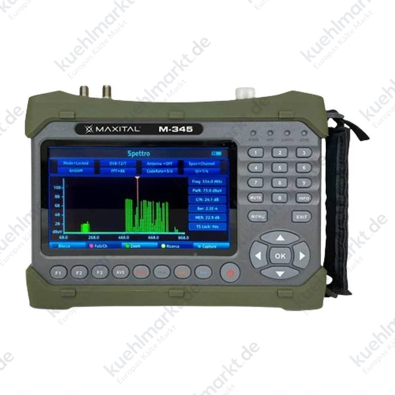DVB-T/T2 FTE Feldmessgerät LCD-Anzeige 100/240 VAC M-345