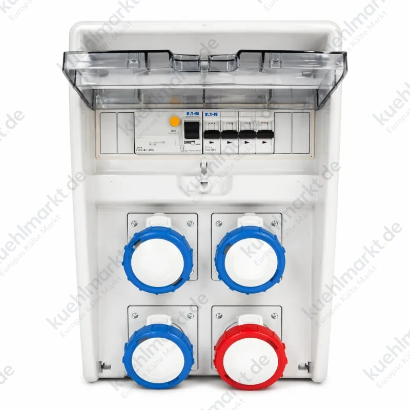 Fanton Schaltschrank Ulisse 250 ASC 9kW 4 CEE-Steckdosen 2 Schutzvorrichtungen IP65 74238