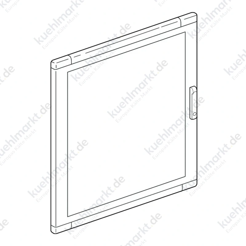 Bticino Glastür für SDX IP43 Wand- und Unterputzplatten 94520VE