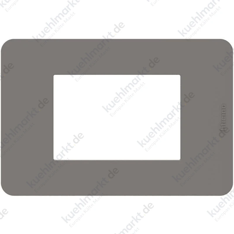 Bticino MatixGO Tones Abdeckrahmen 3 Module graubeige JA4803TD