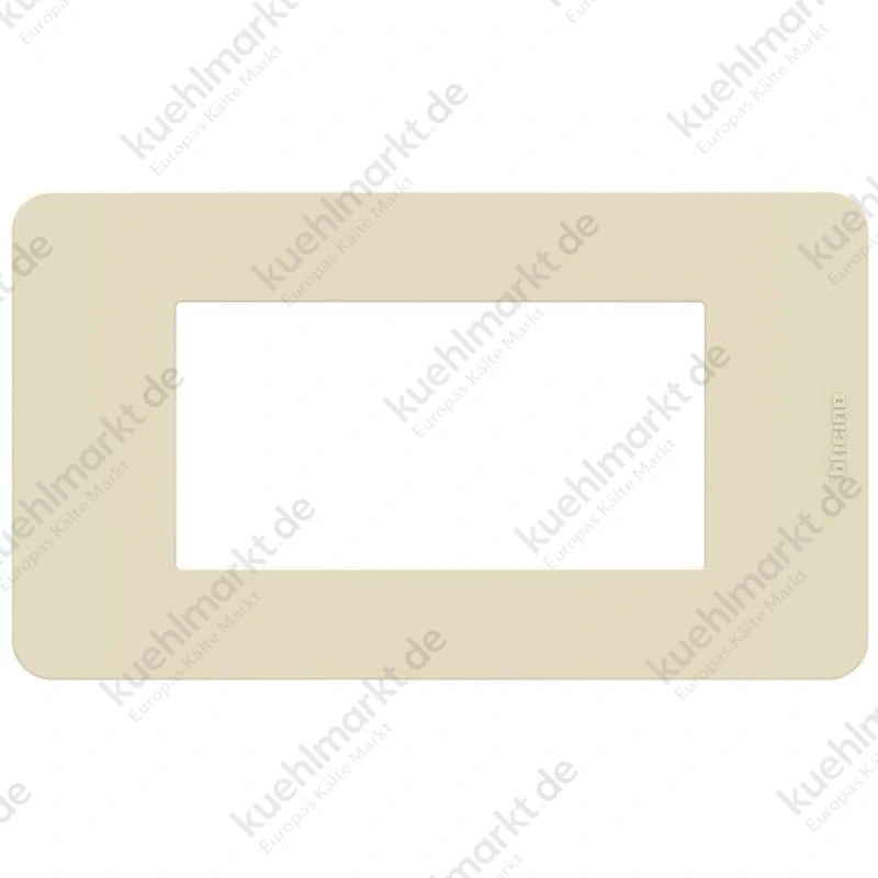 Bticino MatixGO Tones Abdeckrahmen 4 Module Elfenbein JA4804TI