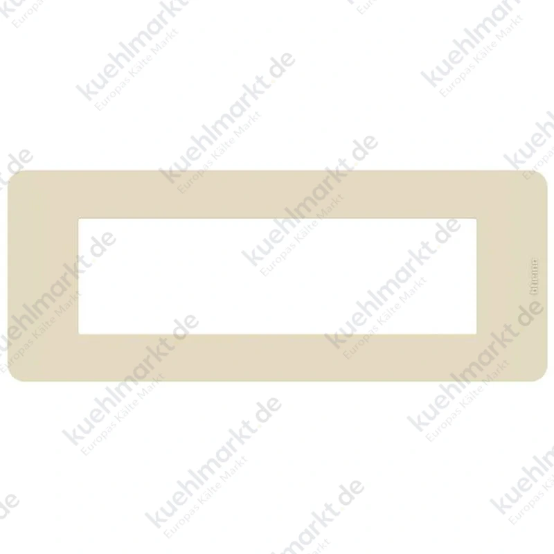 Bticino MatixGO Tones Abdeckrahmen 7 Module Elfenbein JA4807TI