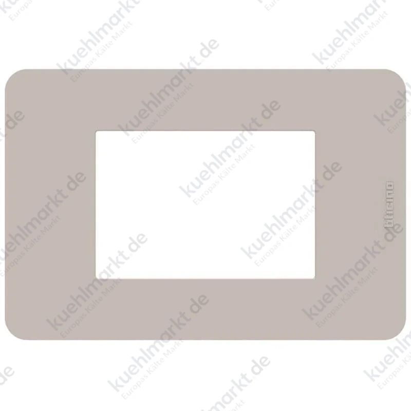 Bticino MatixGO Tones Abdeckrahmen 3 Module Sand JA4803TS