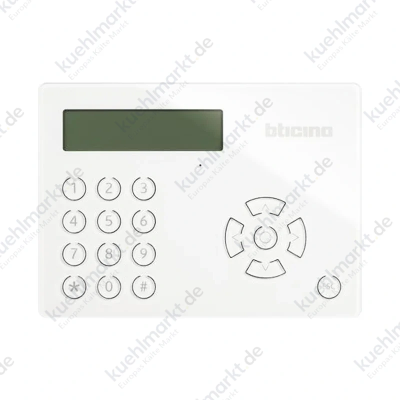 Bticino Multifunktionstastatur mit LCD-Display 4215M