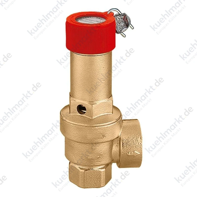 Caleffi Sicherheitsventil 527 zertifiziert und kalibriert 2,5 bar I 3/4 x 1 527525