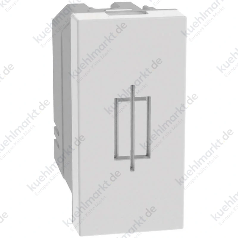 Bticino MatixGO 10A Sicherungshalter 1 Modul weiß JW4321