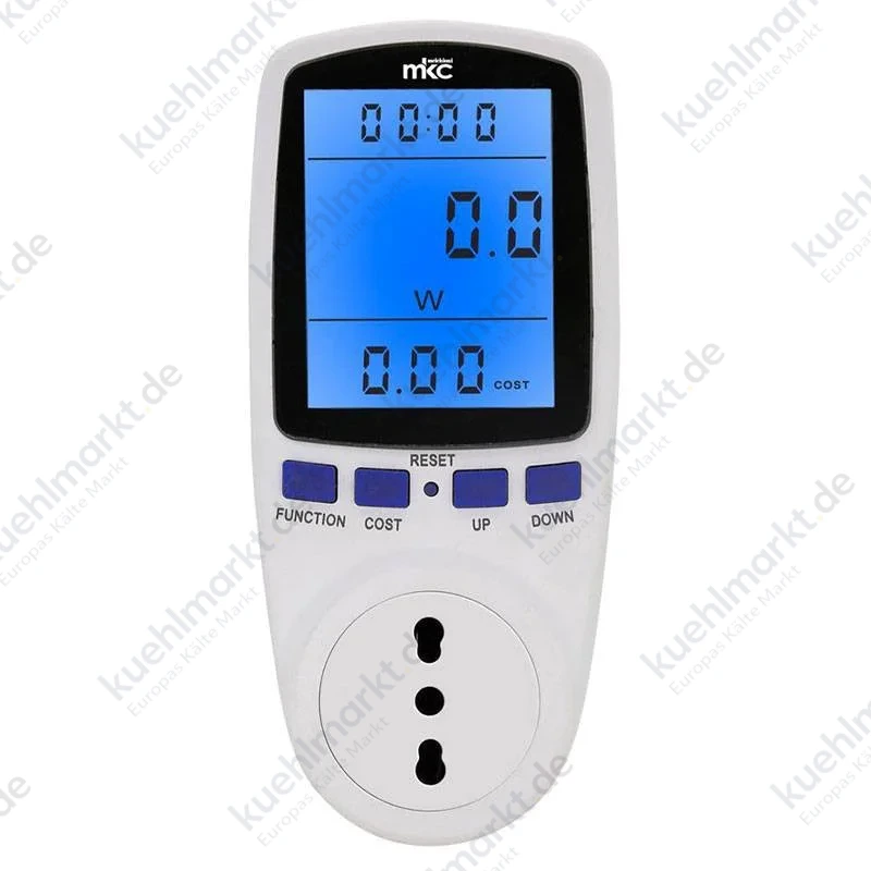 Melchioni Leistungsmessgerät mit LCD-Anzeige 16A 230V 530134224